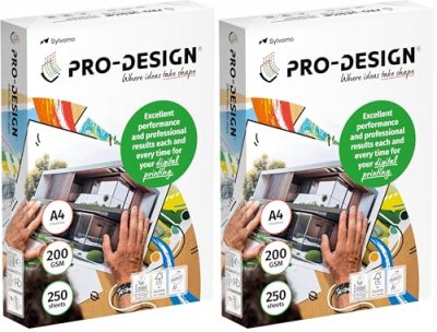 PRO DESIGN Pfr Ramette De 250 Feuilles Prodesign 200g A4
