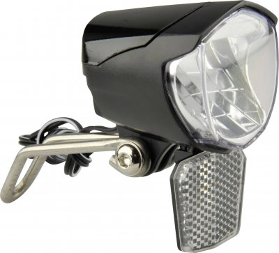 FISCHER FAHRRAD Phare de v&eacute;lo 85355 led &agrave; dynamo noir Q895142 - 