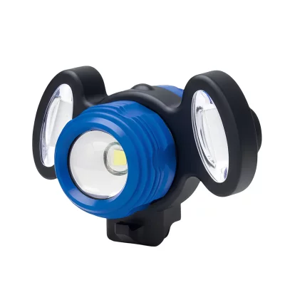 AVIZAR Phare LED V&eacute;lo &Eacute;tanche avec 4 Modes d'&Eacute;clairage Rechargeable USB  Noir / Bleu
