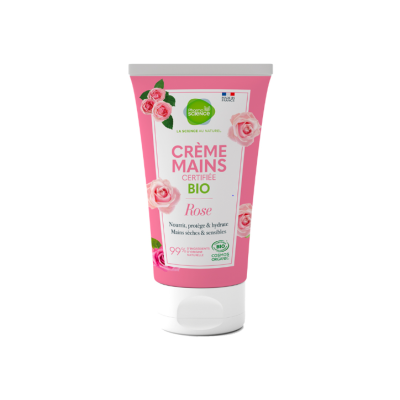 PHARMASCIENCE  Cr&egrave;me Mains Rose Bio 50ml