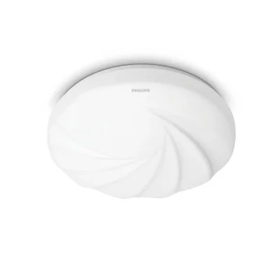PHILIPS  10w 1100 Lumen 4000k Shell Led Ceiling Light Blanc