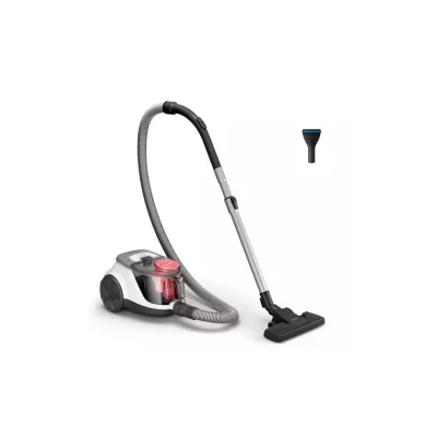 PHILIPS  2000 Series XB2142 - Aspirateur - traineau - sans sac - 850 Watt - blanc arctique/p&ecirc;che 