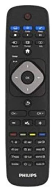 PHILIPS  22av1407a/12 T&eacute;l&eacute;commande Tv Appuyez Sur Les Boutons