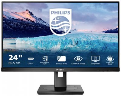 PHILIPS  243s1 24&acute;&acute; Fhd Ips Lcd 75hz Monitor Noir
