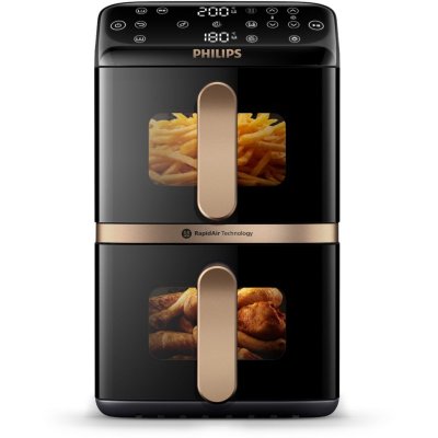 PHILIPS  4000 series Airfryer &agrave; deux paniers superpos&eacute;s s&eacute;rie 4000