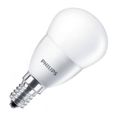 PHILIPS  47489100 Ampoule &agrave; LED, Verre, E14, 5.5 W, Blanc, 1er Pack