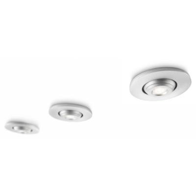 PHILIPS  - 491566 - spots encastrables talitha led 3 x 2,5w - aluminium 491566