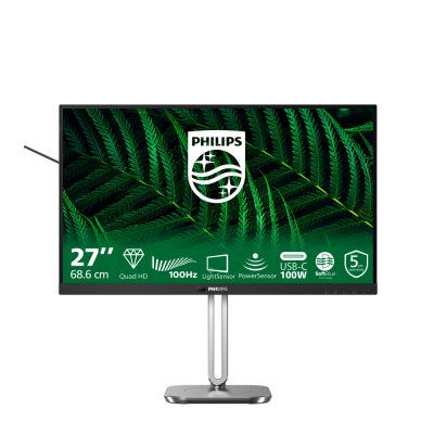 PHILIPS  5000 series 27B2G5601/00 27"" LCD Quad HD 4 ms Noir