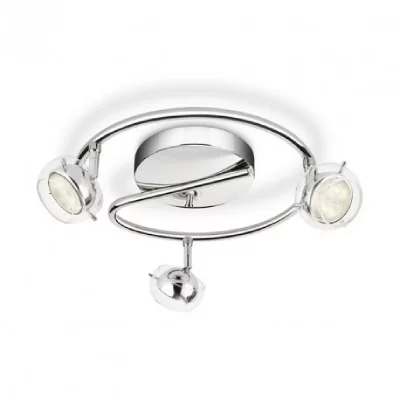 PHILIPS  - 532291116 - Plafonnier LED spirale Cypress Aluminium