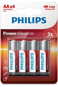 PHILIPS  - 54990 - Pile(4) - LR6 AA Powerlife 