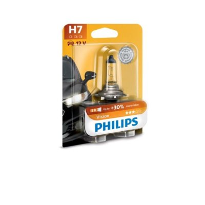 PHILIPS  Ampoule halog&egrave;ne Moto Vision H7 - 12V - 55W