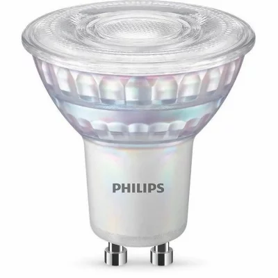 PHILIPS  - ampoule led Equivalent 50W GU10, Dimmable, Verre, Lot de 2