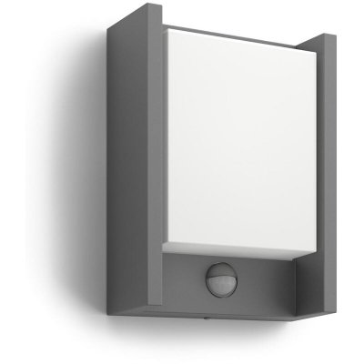 PHILIPS  Applique ext&eacute;rieure Arbour IR 4000K 1x6W 230V - Anthracite