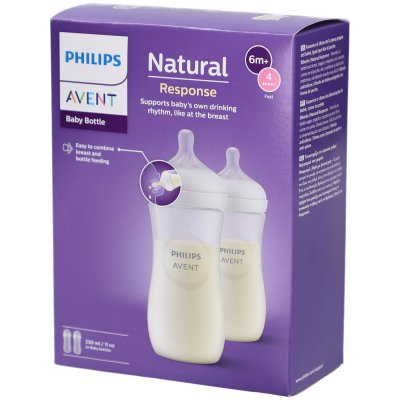 AVENT Philips  Biberon SCY906/02 Natural Response PP 330 ml lot de 2