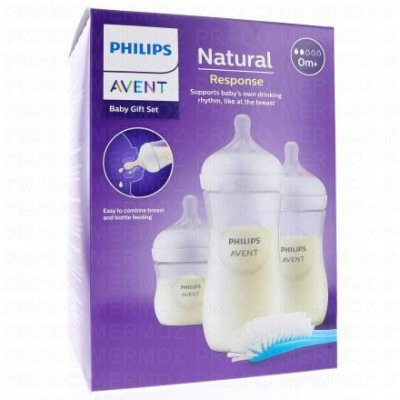 AVENT Philips  Natural Response Coffret de Naissance Biberon 3uts