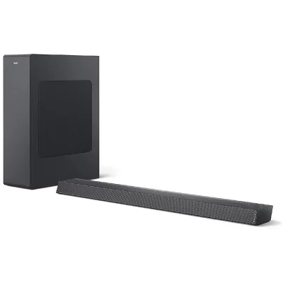 PHILIPS  barre de Son TV Bluetooth avec Caisson de Basse sans Fil 140W noir
