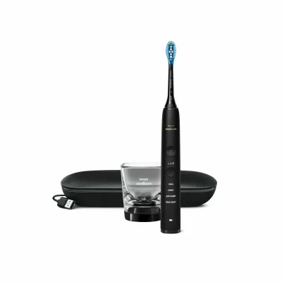 PHILIPS  Brosse &agrave; Dents &Eacute;lectrique Connect&eacute;e Diamondclean 9000 Noir