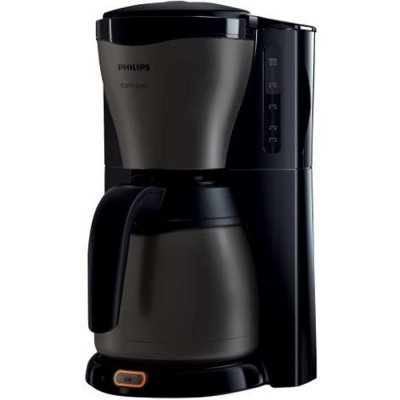 PHILIPS  Caf&eacute; Gaia HD7547 - Cafeti&egrave;re - 12 tasses - titane