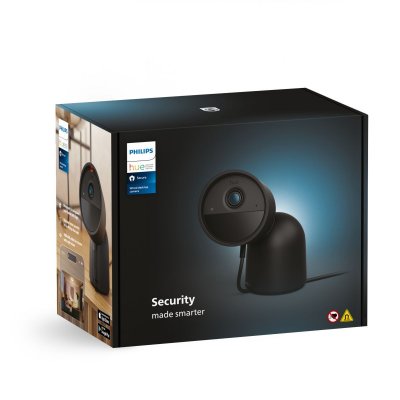 PHILIPS HUE Philips Cam&eacute;ra filaire Secure avec support de bureau - Neuf