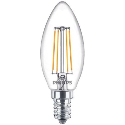 PHILIPS  CorePro LEDCandleND4.3-40W E14 827B35CLG, 470lm, 2700K (34726700)