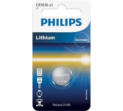 PHILIPS  CR1616 - Batterie CR1616 - Li - 50 mAh
