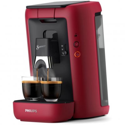 PHILIPS  CSA260/91 Senseo Maestro Machine &agrave; Caf&eacute; Dosettes 1,2 Litre Rouge
