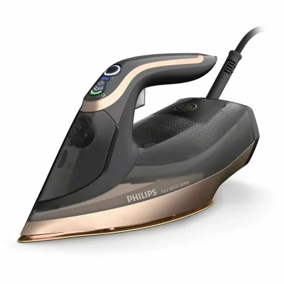 PHILIPS  DST8041/80 Fer &agrave; Repasser Fer &agrave; Vapeur Semelle SteamGlide Elite 3000 W Noir