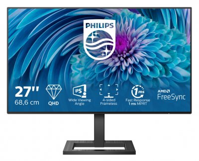 PHILIPS  E Line 275E2FAE/00 27"" LED 4K Ultra HD 4 ms Noir