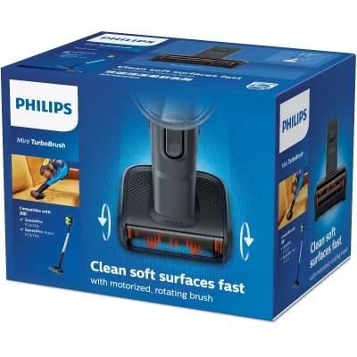 PHILIPS  FC8079/01 Mini Turbo brosse pour aspirateur balai