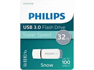 PHILIPS  FM32FD75B Snow edition - cl&eacute; USB - 32 Go 