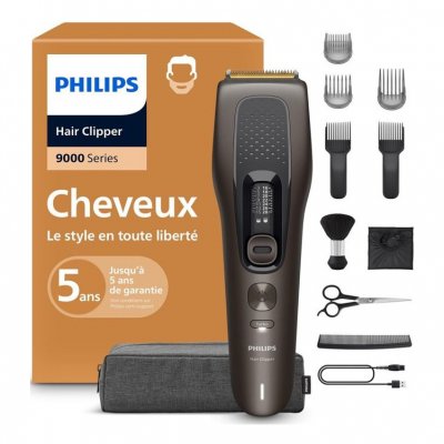 PHILIPS  HC9722/15 tondeuse &agrave; cheveux Marron 28 positions - Neuf