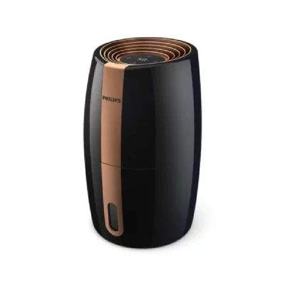 PHILIPS  HU2718/10 Humidificateur d'Air 2000 Series - Noir et Cuivre
