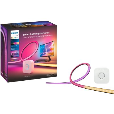PHILIPS HUE  - Gaming Gradient Pc Strip 3x 24 27 Inch Eu Sk - Bridge