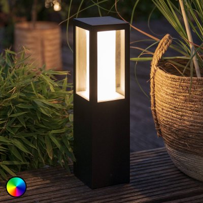 PHILIPS HUE  impress led noir lampe sur pied d'ext&eacute;rieur DFX-484745
