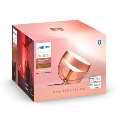 PHILIPS HUE  Iris WACA lampe &agrave; poser LED, cuivr&eacute;e