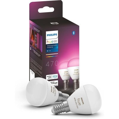 PHILIPS HUE  Set De 2 E14 Led 5,1 Watt 4000 Kelvin 470 Lumen