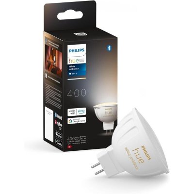 PHILIPS HUE  White Ambiance ampoule LED 5,1W GU5,3