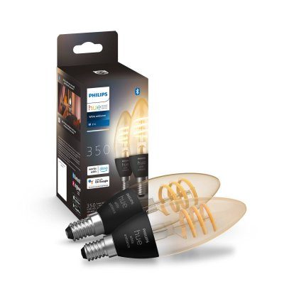 PHILIPS HUE  White Ambiance E14, 4,6&nbsp;W, 350&nbsp;lm, 2x