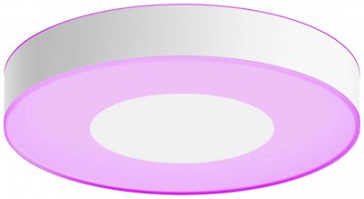 PHILIPS HUE  White and Color Ambiance Plafonnier Infuse Large, Blanc