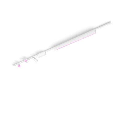 ZOOMICI FR Philips - Lampe &agrave; led sur rail hue perifo-set 3 spots blanc- 40782400