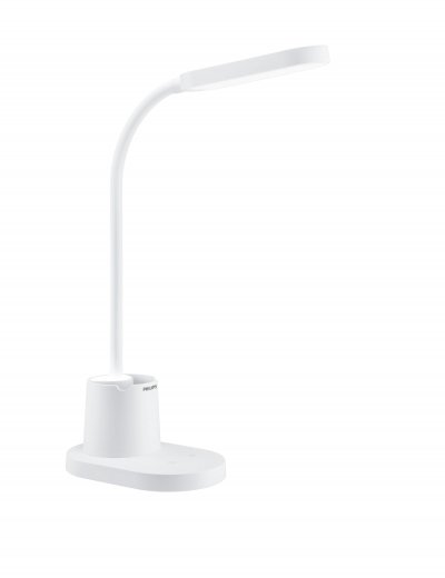 PHILIPS  Lampe de table LED Bucket portable avec batterie Blanc