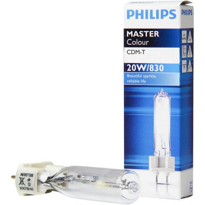 PHILIPS  Lampes &agrave; D&eacute;charge MASTERColour G12 CDM-T 20W - 830 Blanc Chaud