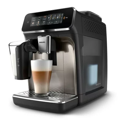 PHILIPS  Machine &agrave; caf&eacute; enti&egrave;rement automatique s&eacute;rie 3200, noire (EP3324/40) 