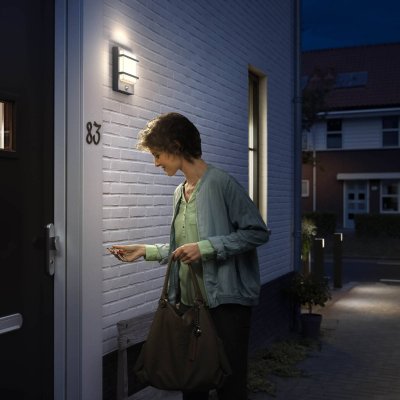 PHILIPS  myGarden Applique murale LED &agrave; capteur Petronia 1739593P0