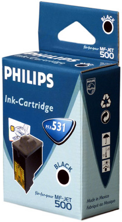 PHILIPS  PFA531 - Noir - original - cartouche d'encre - pour MF-Jet 500 