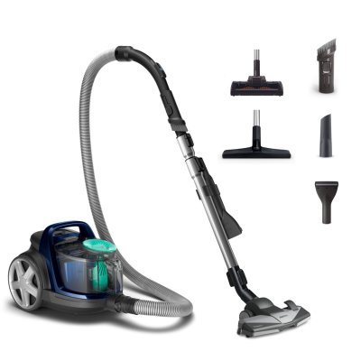 PHILIPS  PowerPro Active Sans Sac Bleu Louros 750W FC9556/09