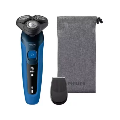 PHILIPS  Rasoir &eacute;lectrique S5466/18 Bleu, Noir