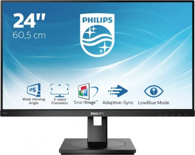 PHILIPS  S Line 242S1AE/00 23.8"" LED Full HD 4 ms Noir