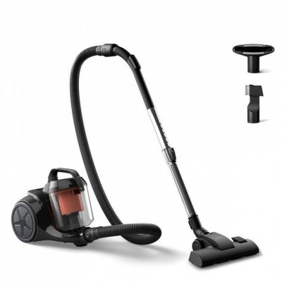 PHILIPS  S&eacute;rie 1000 XB1142/10 Aspirateur sans sac noir corail