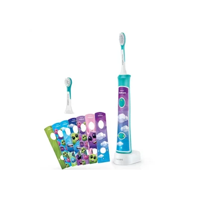 PHILIPS  Sonicare For Kids HX6322 - brosse &agrave; dents - turquoise 
